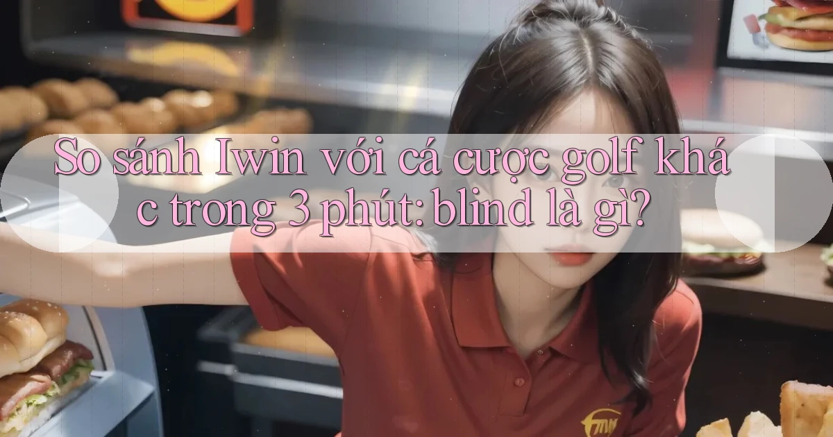 So sánh Iwin với cá cược golf khác trong 3 phút blind là gì