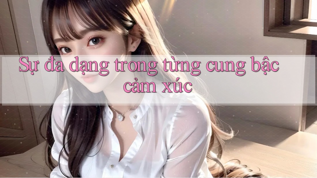 Sự đa dạng trong từng cung bậc cảm xúc