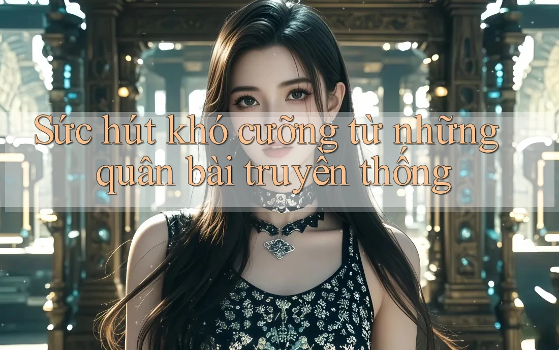 Sức hút khó cưỡng từ những quân bài truyền thống