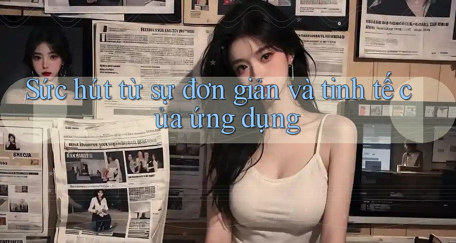 Sức hút từ sự đơn giản và tinh tế của ứng dụng