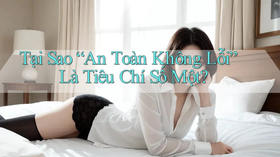 Tại Sao “An Toàn Không Lỗi” Là Tiêu Chí Số Một? Tại Sao “An Toàn Không Lỗi” Là Tiêu Chí Số Một?