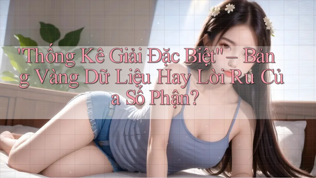 “Thống Kê Giải Đặc Biệt” – Bảng Vàng Dữ Liệu Hay Lời Ru Của Số Phận? “Thống Kê Giải Đặc Biệt” – Bảng Vàng Dữ Liệu Hay Lời Ru Của Số Phận?