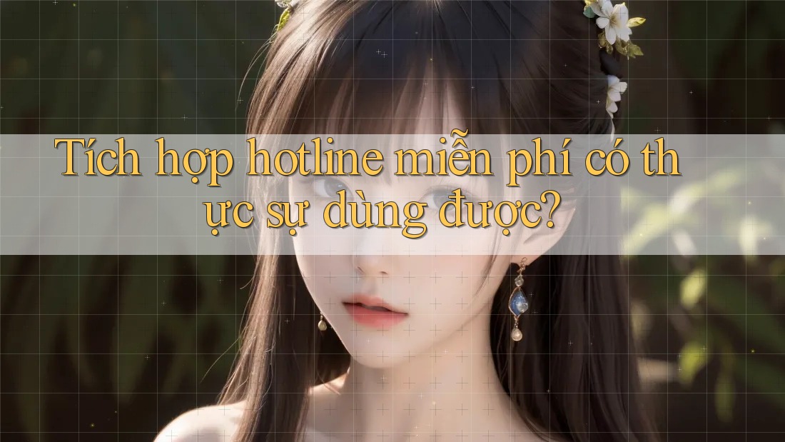 Tích hợp hotline miễn phí có thực sự dùng được?