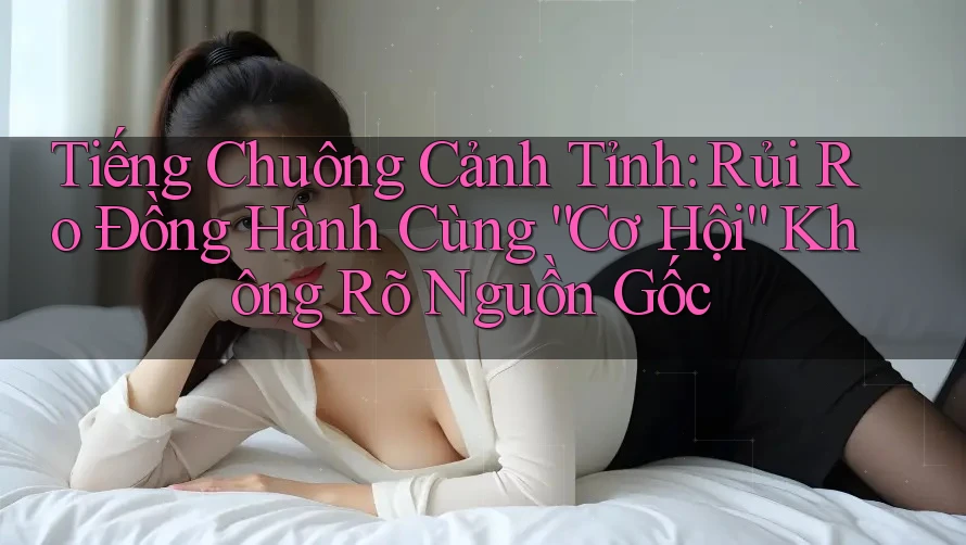 Tiếng Chuông Cảnh Tỉnh: Rủi Ro Đồng Hành Cùng “Cơ Hội” Không Rõ Nguồn Gốc
