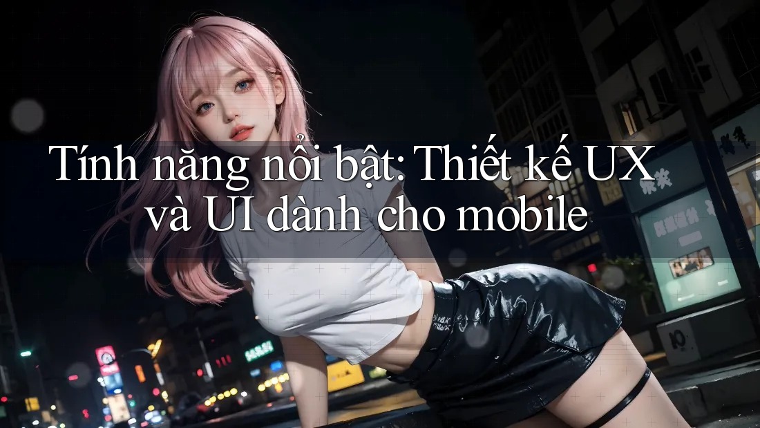 Tính năng nổi bật: Thiết kế UX và UI dành cho mobile Tính năng nổi bật: Thiết kế UX và UI dành cho mobile