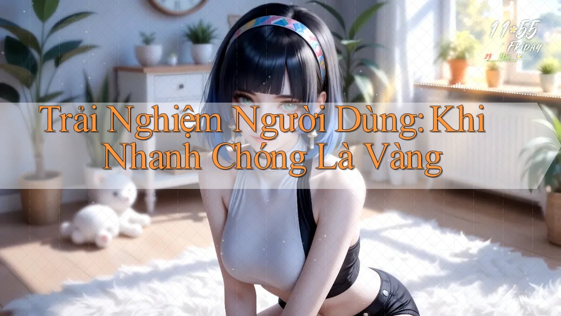 Trải Nghiệm Người Dùng: Khi Nhanh Chóng Là Vàng