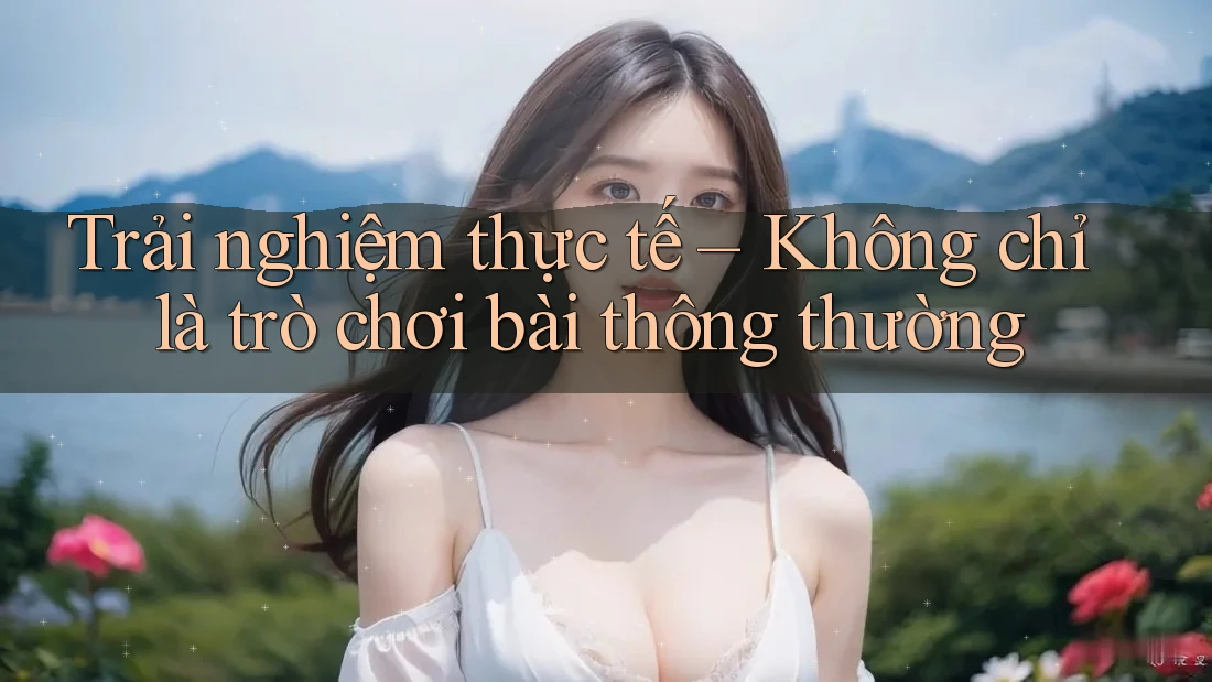 Trải nghiệm thực tế – Không chỉ là trò chơi bài thông thường