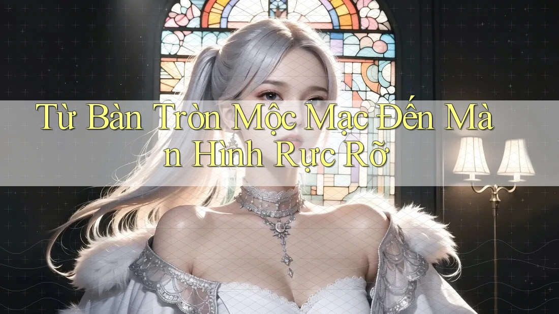 Từ Bàn Tròn Mộc Mạc Đến Màn Hình Rực Rỡ Từ Bàn Tròn Mộc Mạc Đến Màn Hình Rực Rỡ