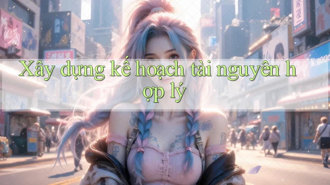 Xây dựng kế hoạch tài nguyên hợp lý